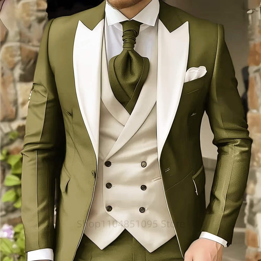 Men Formal Wear For Dinner - Мужские костюмы Элегантный пиджак с острым