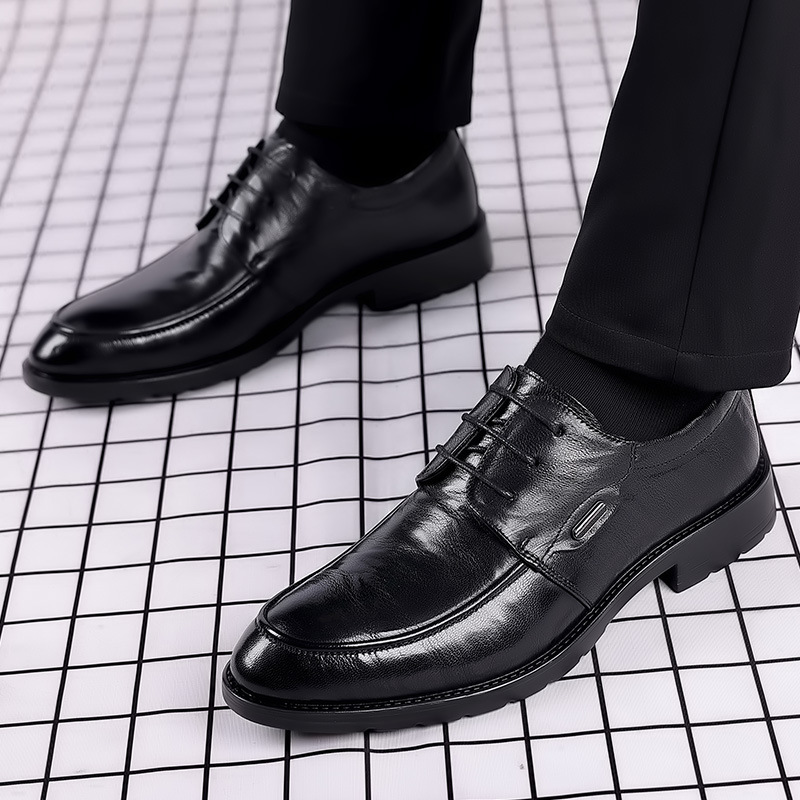 Men'S Formal Office Wear Shoes - Мужская кожаная обувь для повседневного бизнеса,