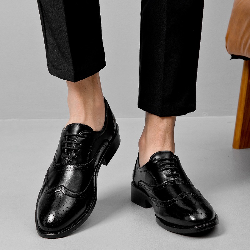 Men'S Formal Office Wear Shoes - Классические мужские кожаные туфли-лоферы без шнурков,