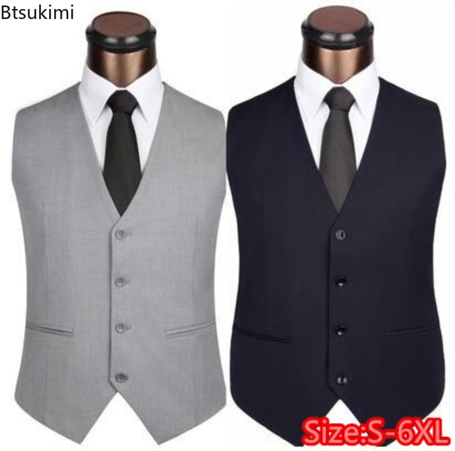 Korean Men Formal Wear - S-6XL Плюс Размер Мужской Корейский Приталенный