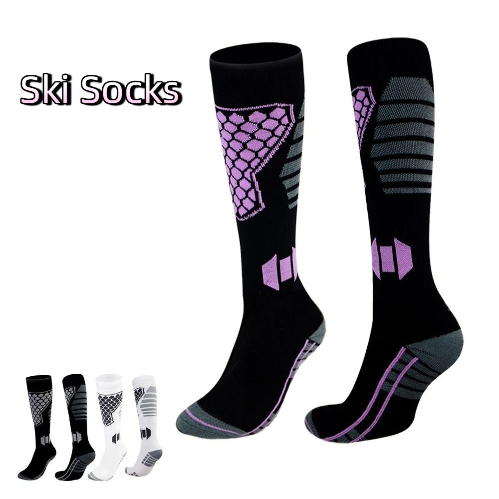 Sock Garter Men - Новые утолщенные лыжные носки: дышащие, термоизолирующие,