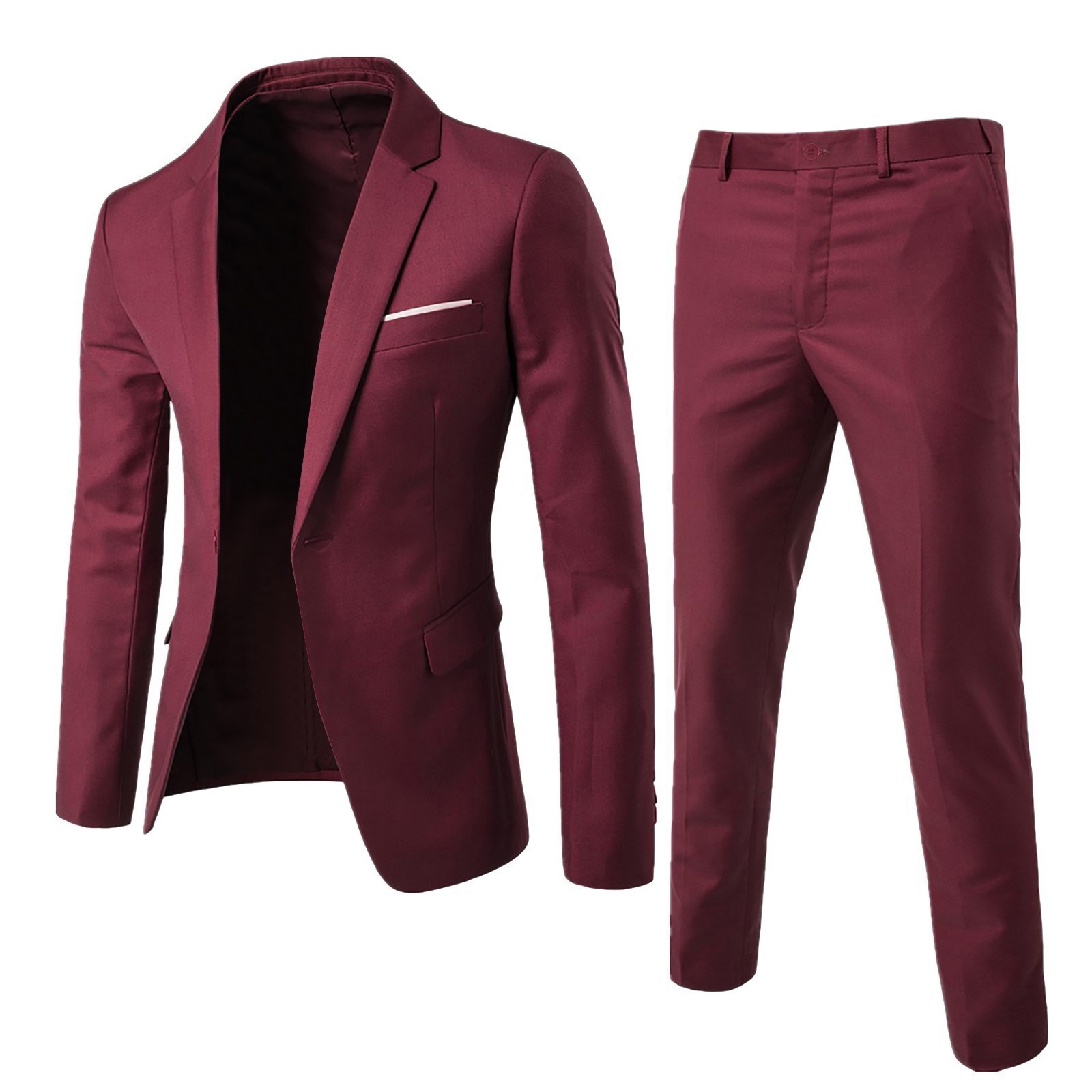 Korean Men Formal Wear - Мужской костюм-двойка: деловой, формальный, корейский крой,