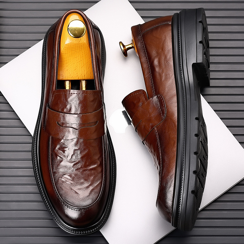 Мужская кожаная обувь для повс – обзор и цена Men'S Formal Office Wear Shoes