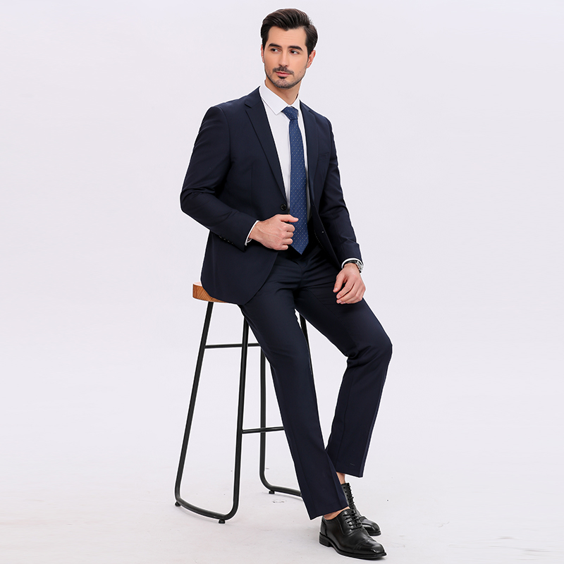 Мужской модный костюм-двойка с – обзор и цена Korean Men Formal Wear