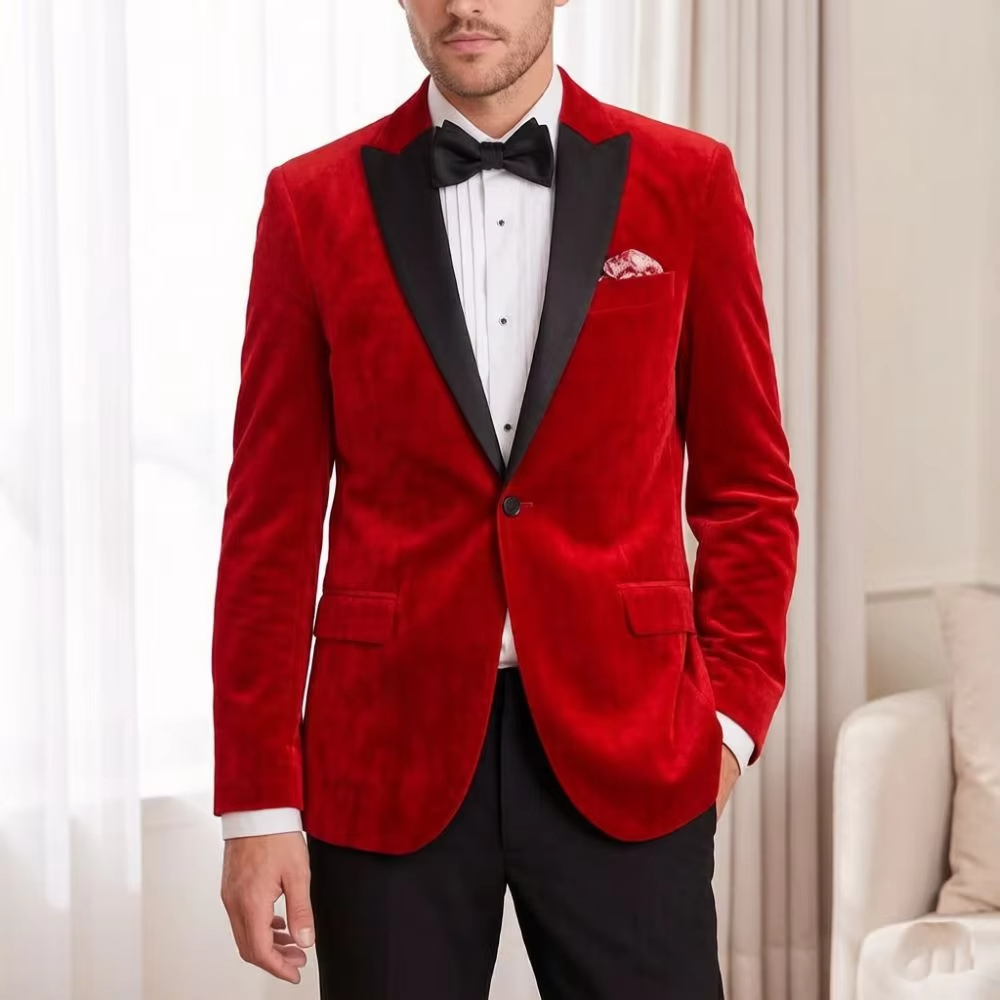 Мужские бархатные костюмы Slim – обзор и цена Men'S Formal Wear For Reception