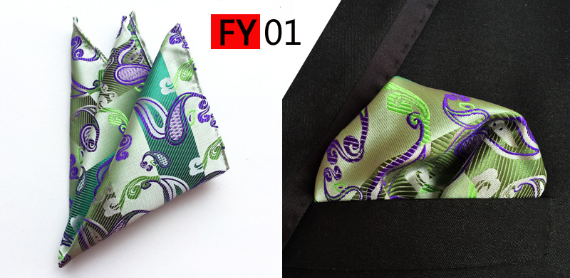 Модные яркие шелковые карманы  – обзор и цена Pocket Square Set
