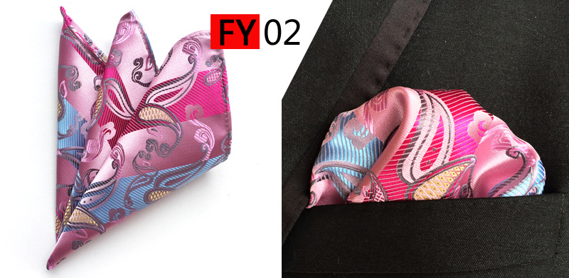 Модные яркие шелковые карманы  – обзор и цена Pocket Square Set