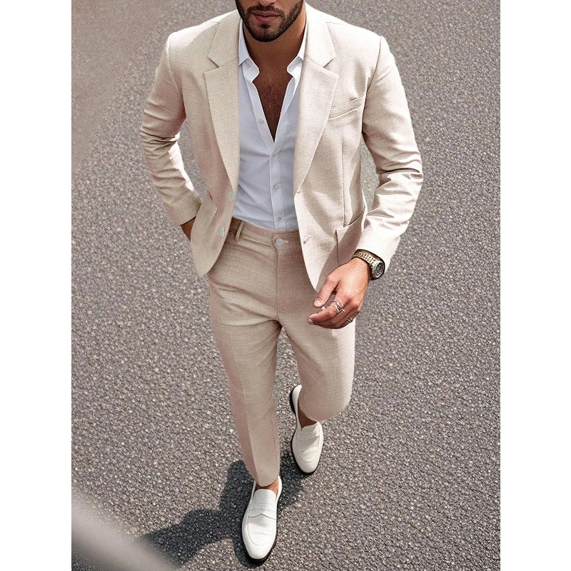 Мужской деловой костюм-двойка  – обзор и цена Men Formal Wear For Dinner