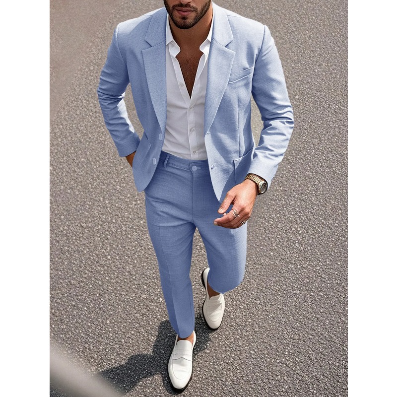 Мужской деловой костюм-двойка  – обзор и цена Men Formal Wear For Dinner
