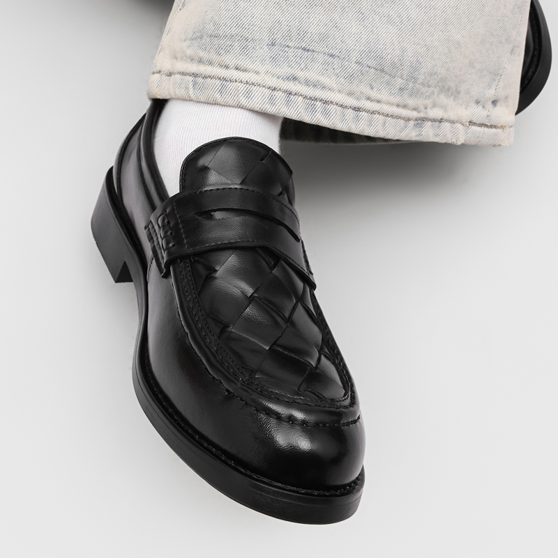 Мужские ручной работы плетеные – обзор и цена Men'S Formal Office Wear Shoes