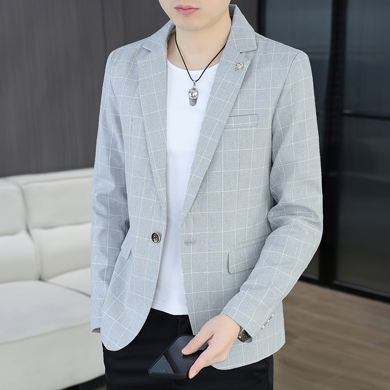 Блейзер для улицы, мужской вел – обзор и цена Korean Men Formal Wear