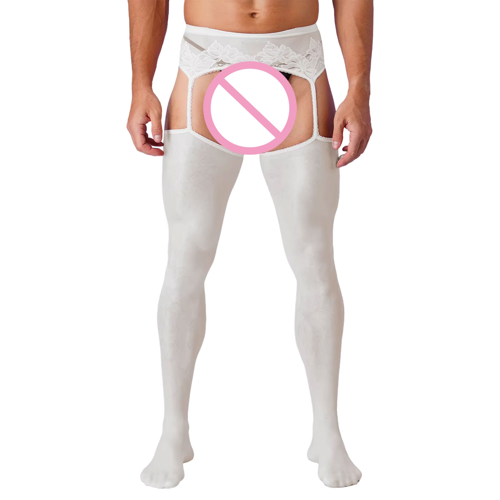 Мужские пикантные колготки с в – обзор и цена Sock Garter Men