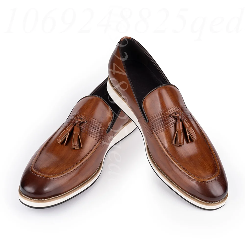 Мужские лоферы с кисточками из – обзор и цена Men'S Formal Office Wear Shoes