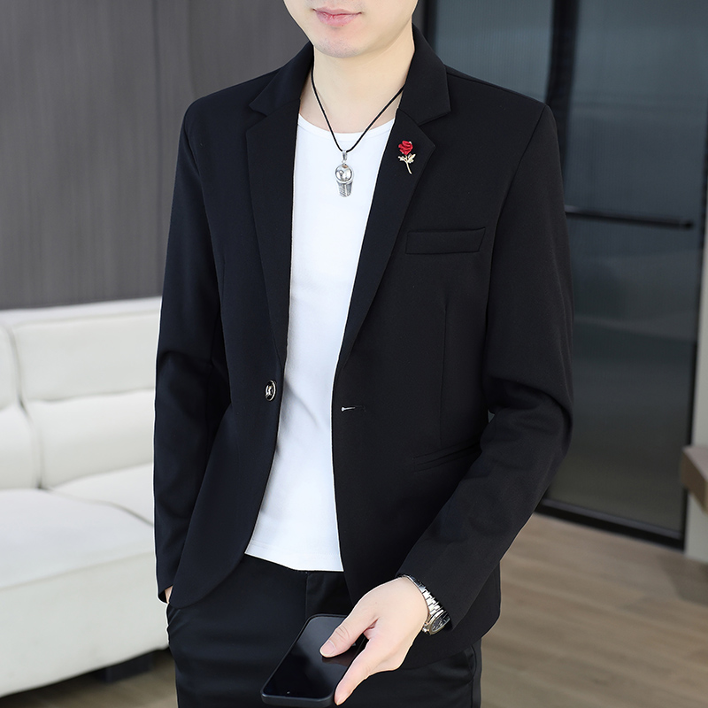Блейзер для улицы, мужской вел – обзор и цена Korean Men Formal Wear