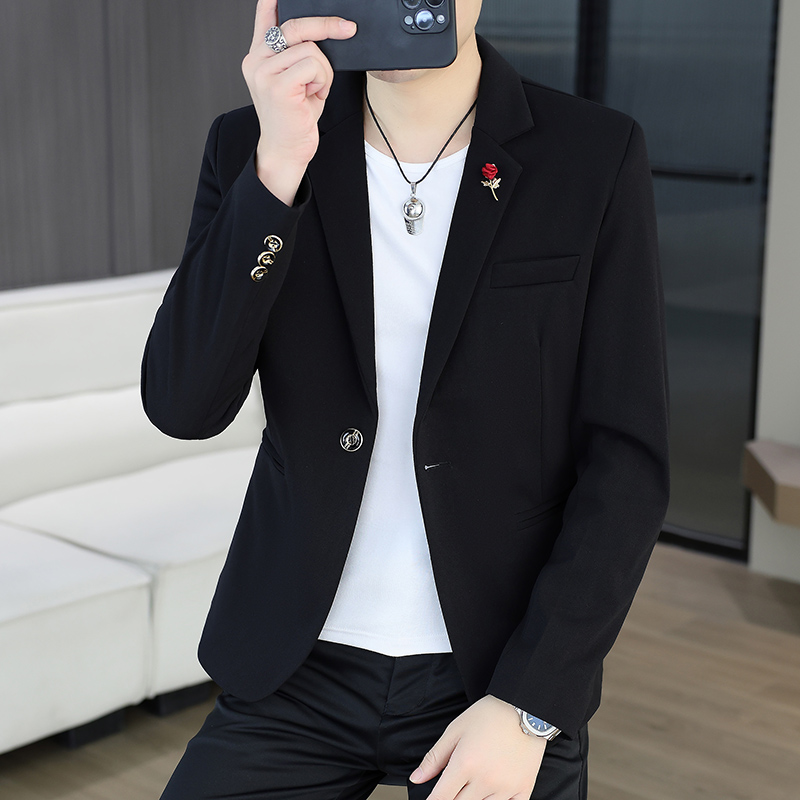 Блейзер для улицы, мужской вел – обзор и цена Korean Men Formal Wear