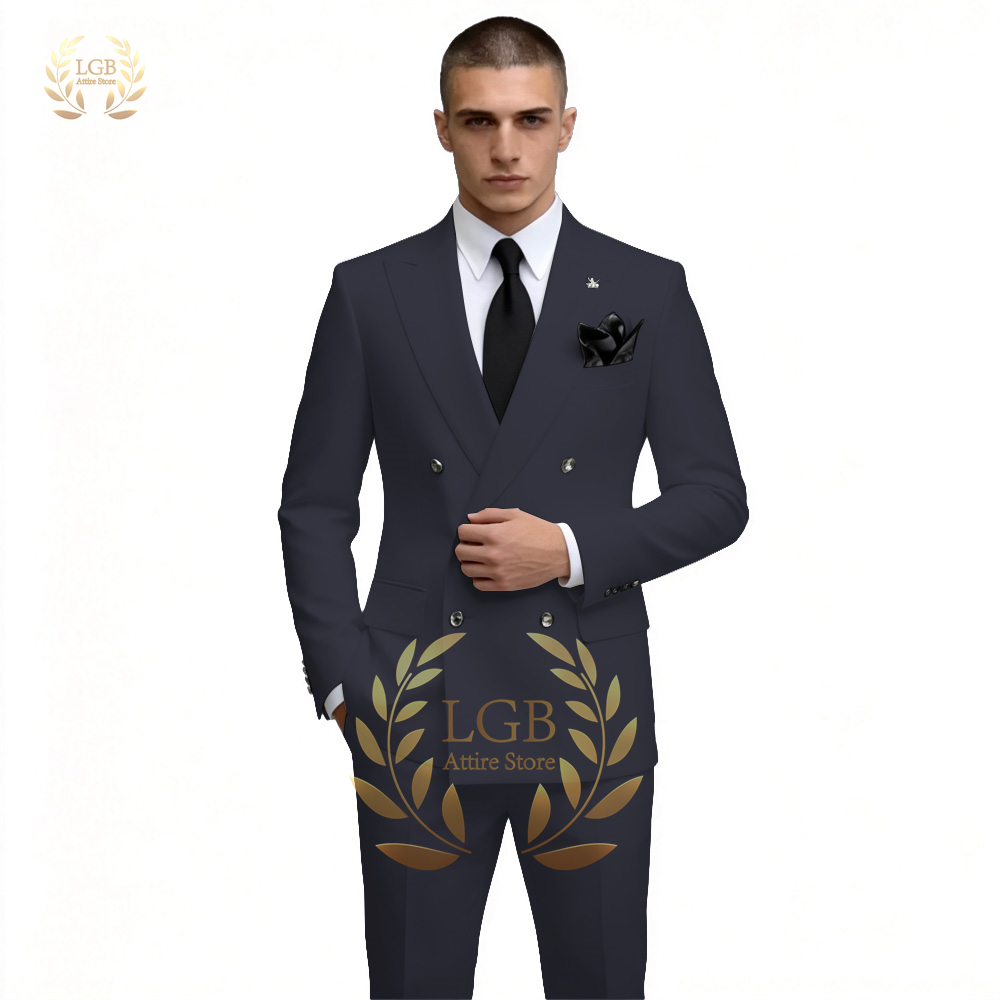 Мужской белый двубортный костю – обзор и цена Men Formal Wear For Dinner