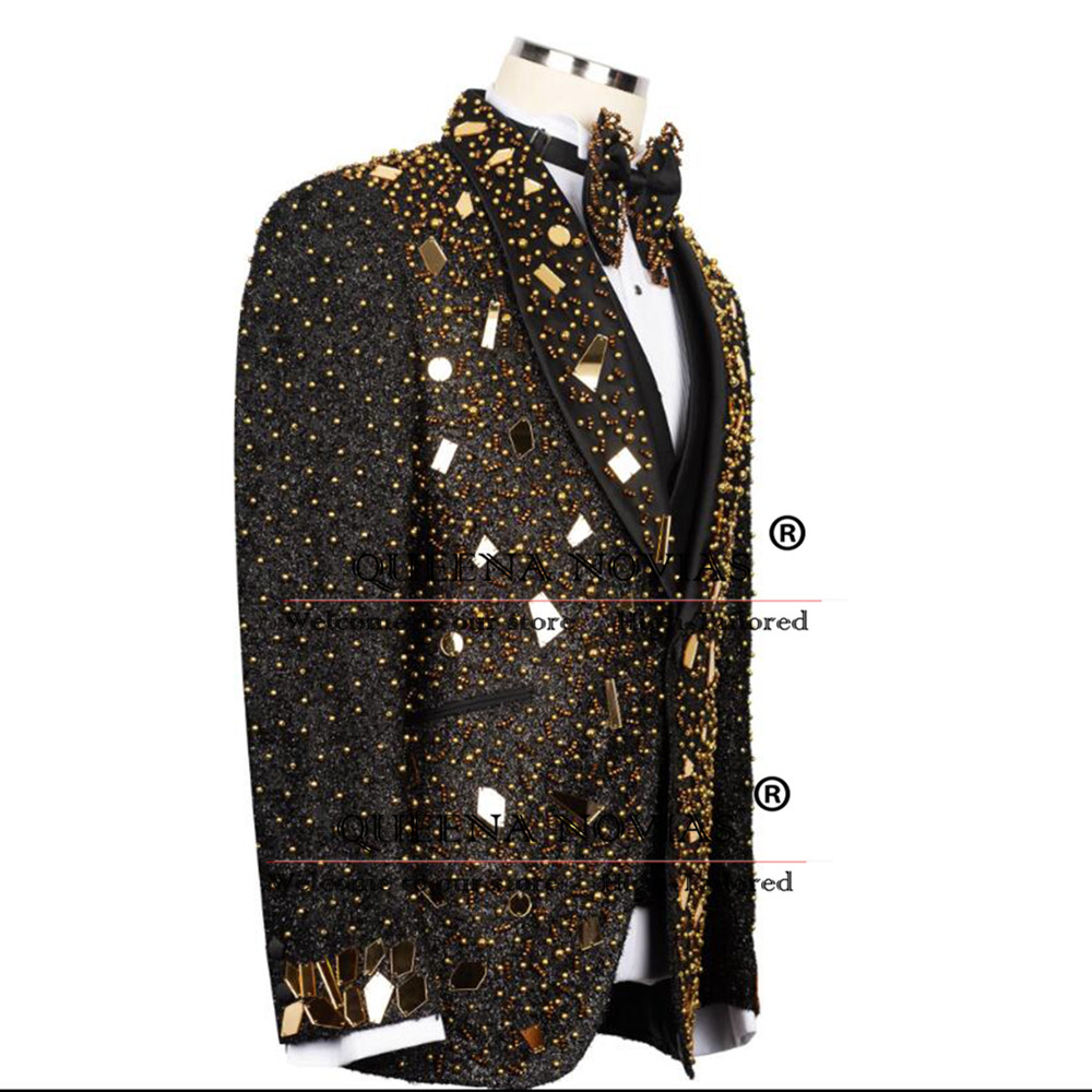 Мужской костюм с блестящими кр – обзор и цена Men'S Formal Wear For Reception
