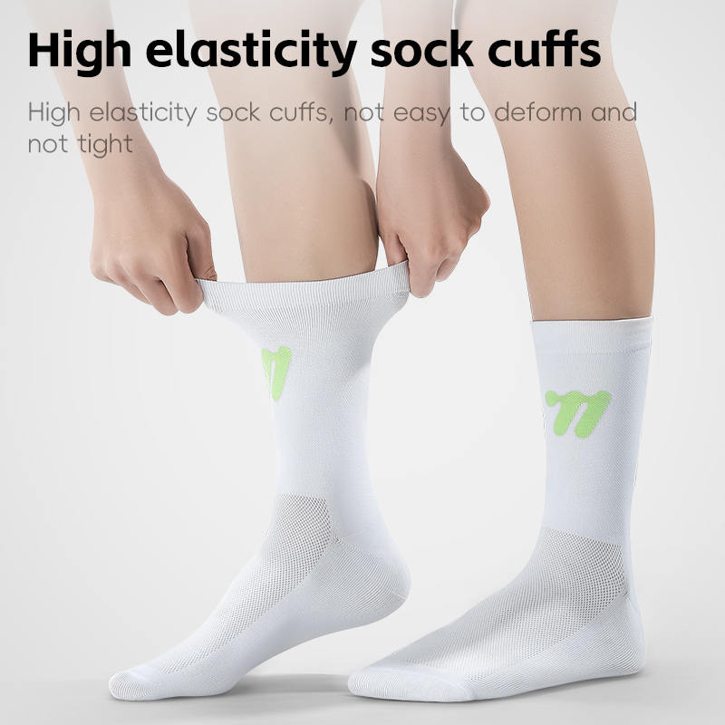 Велоноски WEST BIKING светящие – обзор и цена Sock Garter Men