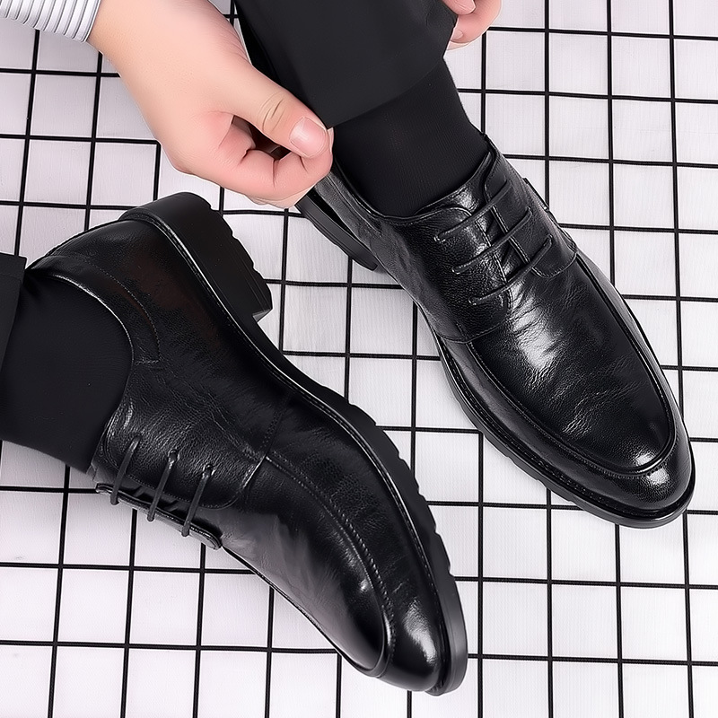 Мужская кожаная обувь для повс – обзор и цена Men'S Formal Office Wear Shoes