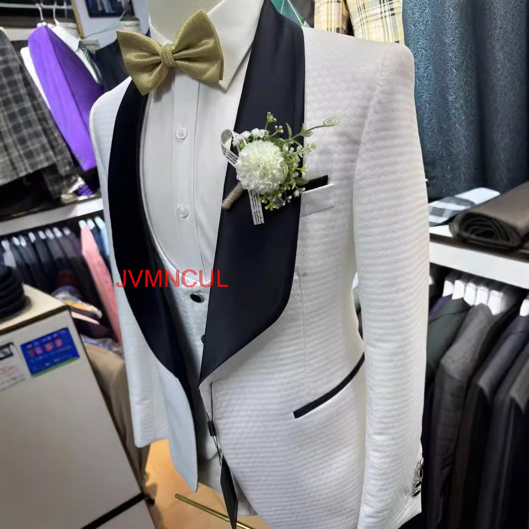 Мужской белый жаккардовый кост – обзор и цена Men'S Formal Wear For Reception