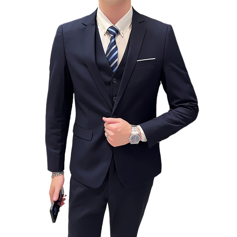 Костюм для улицы, дышащий (пид – обзор и цена Korean Men Formal Wear