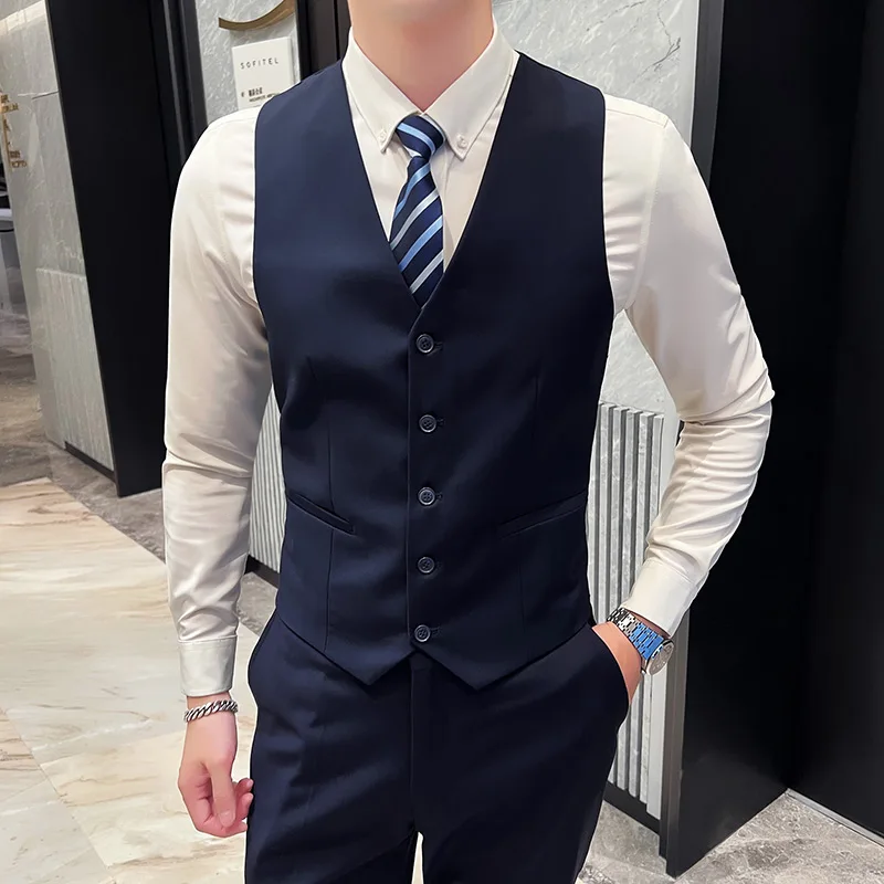 Костюм для улицы, дышащий (пид – обзор и цена Korean Men Formal Wear