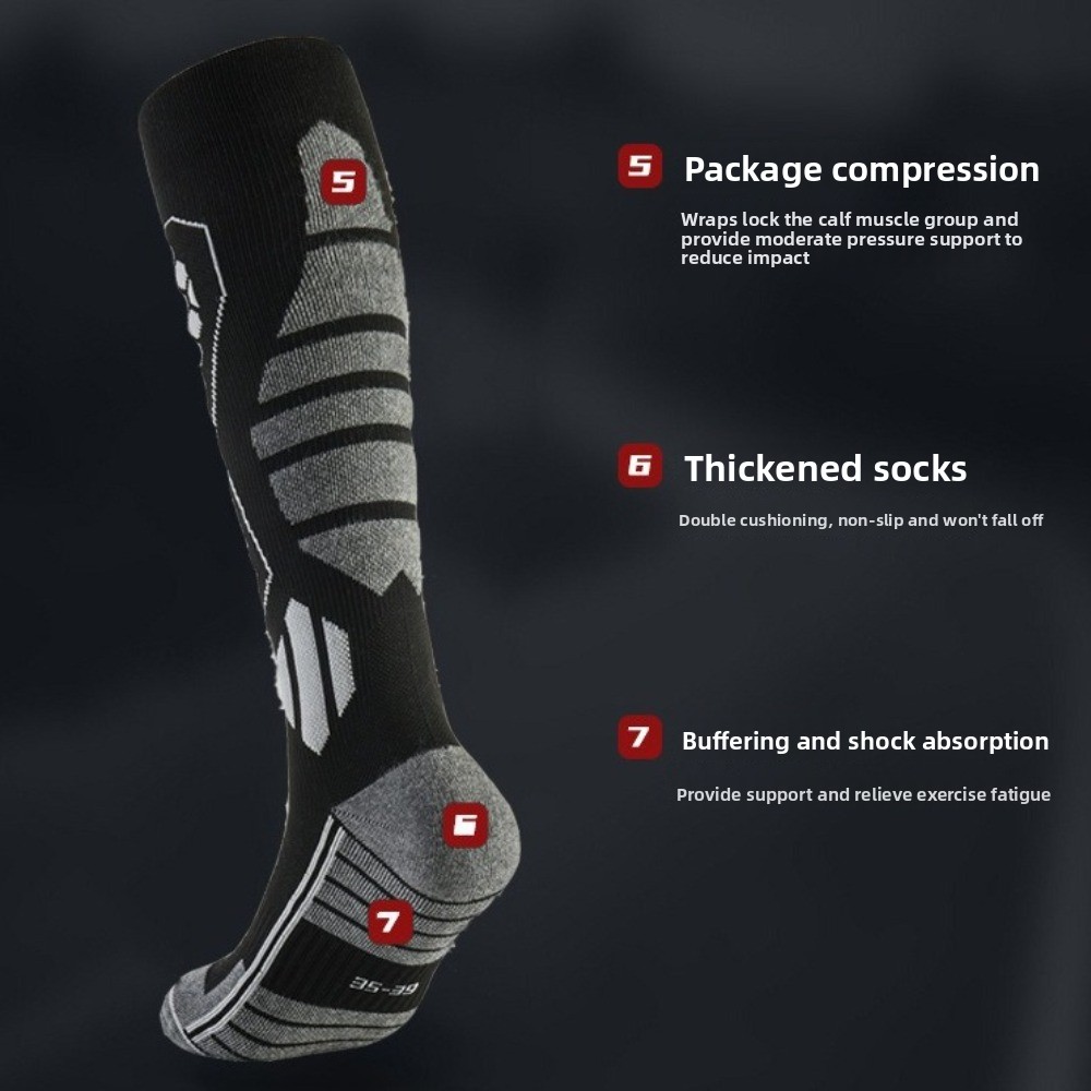 Новые утолщенные лыжные носки: – обзор и цена Sock Garter Men
