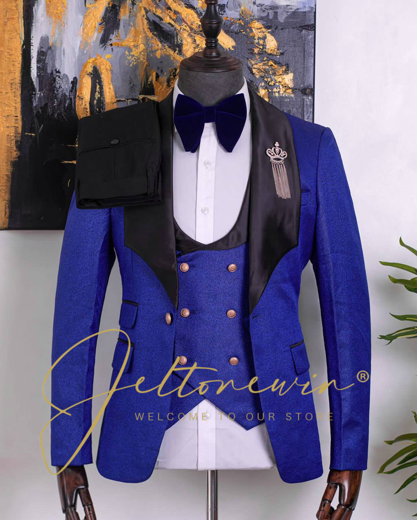 Мужской зеленый костюм-смокинг – обзор и цена Men Formal Wear Green