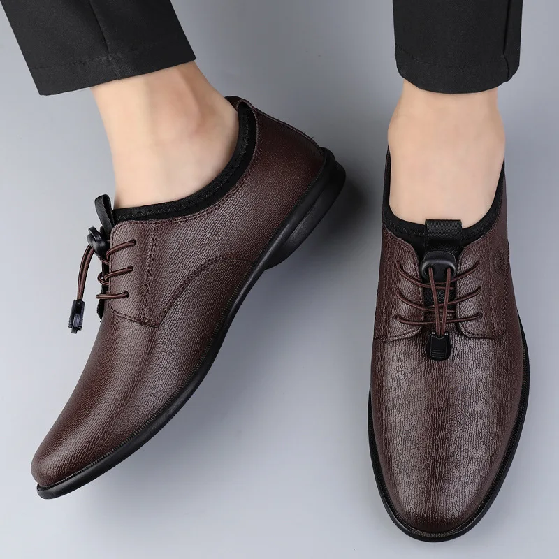 XIHAHA Мужская кожаная обувь и – обзор и цена Men'S Formal Office Wear Shoes