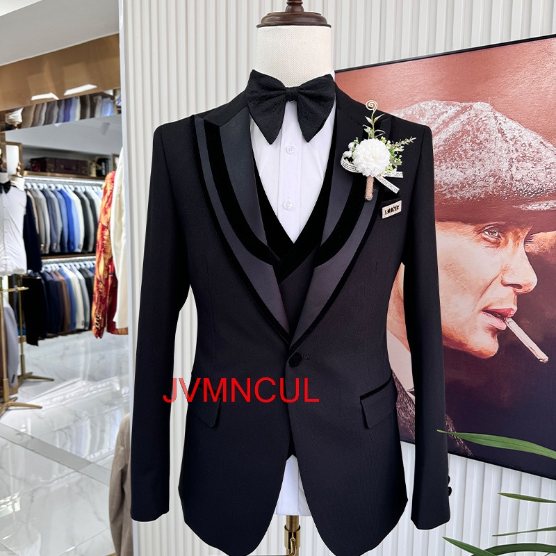 Мужской костюм-тройка Slim Fit – обзор и цена Men'S Formal Wear For Reception