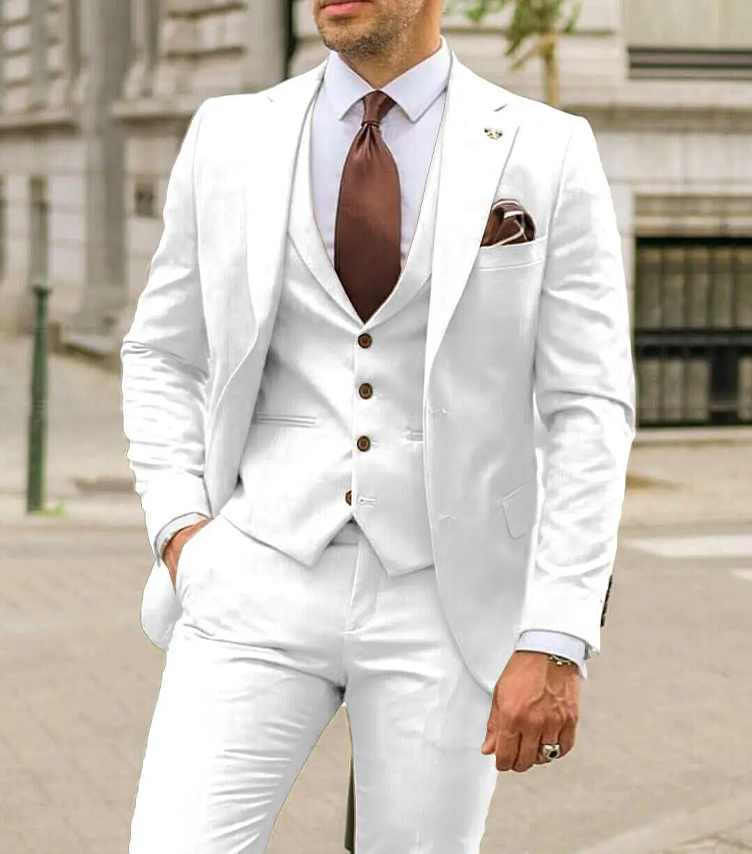 Мужской костюм с заостренными  – обзор и цена Men Formal Wear For Dinner